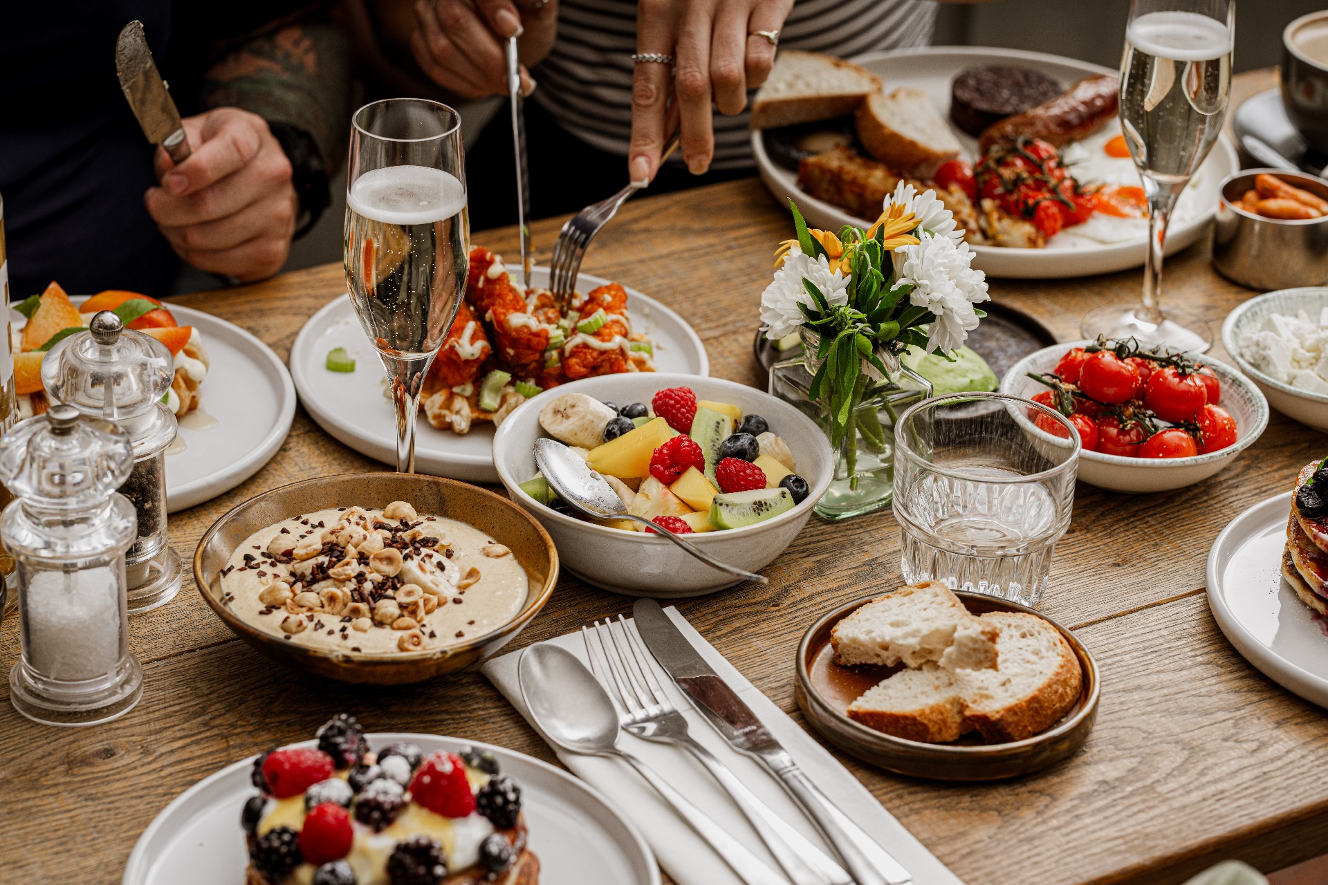 Brunch Old Bank Northcote Road